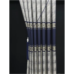 Pano Fon Perde Lacivert (Süsler Hediye) Tek Kanat Pano Fon Perde