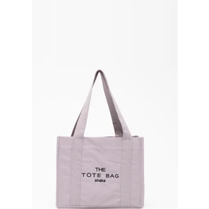 Gri U45 Kanvas Kumaş,Tek Bölmeli, Çıt Çıt Kapamalı,Askılı, El, Kol Ve Omuz Çantası