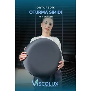 Ortopedik Oturma Simidi -  %100 Visco Oturma Simidi Doğum Sonrası Ameliyat Sonrası Minder 43X43X9