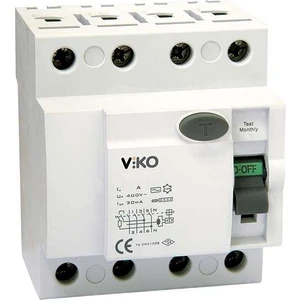 Kaçak Akım Koruma Rölesi 4p 25A 30MA VTR4-2530