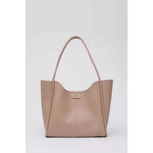 Shaka Vizon Shk76 Çıtçıtlı Fitil Askılı  Deri Makyaj Çantalı Büyük Boy Kadın El Ve Omuz Çantası  U:29 E:30 G:9 Cm