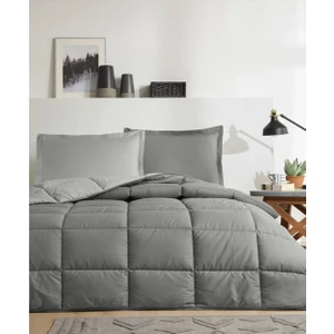 Çift Kişilik Ranforce Yatak Seti Kül Grisi