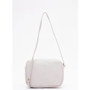 Gri U23 Suni Deri ,tek Bölmeli, Fermuarlı,süet Iç Kumaş, Ayarlanabilir Askılı, Mini Urban Omuz Çantası