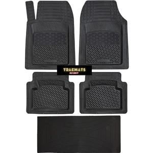 Citroen C4 2020-2021-2022-2023-2024-2025 Kesilebilir, Evrensel, Yumuşak, Orjinal Oto Paspas Siyah, Kauçuk/pvc Araba Paspası