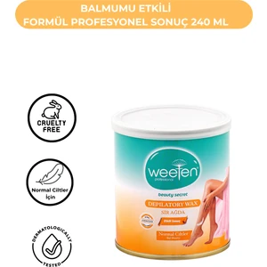 Balmumlu Konserve Sir Ağda 240 ml | Normal Ciltler Için | Şekersiz Ağda, Bez ile Kullanılır.