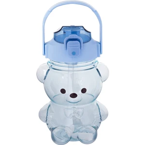 Boyun Askılıklı, Hediyeli, İthal Lüx Mavi Ayıcıklı Matara 1100 Ml. (449)