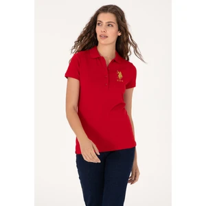 U.s. Polo Assn. Kadın Kırmızı Tişört Basic 50300883-VR030