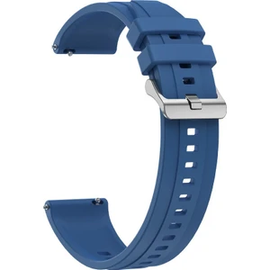 Huawei Watch 3 Gt Gt2 GT2E Gt3 Gt4 Gt 5 Pro Se Elite 46MM Uyumlu 22MM Silikon Metal Tokalı Kordon
