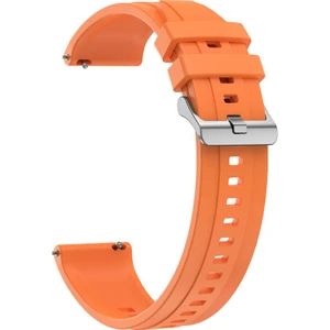 Huawei Watch 3 Gt Gt2 GT2E Gt3 Gt4 Gt 5 Pro Se Elite 46MM Uyumlu 22MM Silikon Metal Tokalı Kordon