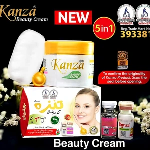Kanza Beauty Cream Seti – Krem + Sabun + Serum (5’li Cilt Bakım Paketi)