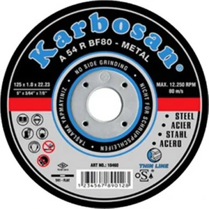 230 x 3.0 mm Metal Kesme Taşı (Düz Tip)