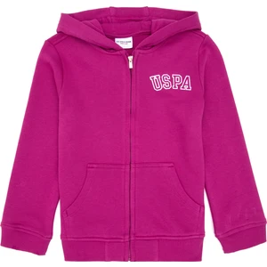 U.s. Polo Assn. Kız Çocuk Fuşya Sweatshirt 50316837-VR023