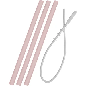 Oioi Silikon3'lü Pipet & Temizleme Fırçası Pembe