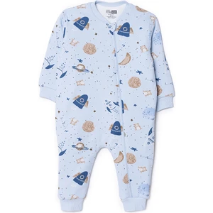 Hellobaby Erkek Bebek Uyku Tulumu 2,5 Tog Fermuarlı Bisiklet Yaka Uzun Kol Ribanalı