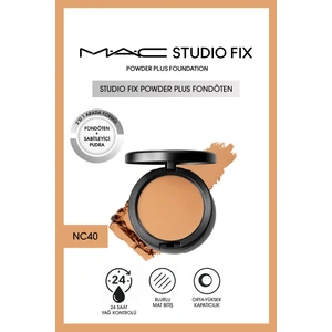 Yeni Studio Fix Powder Plus Fondöten - NC40