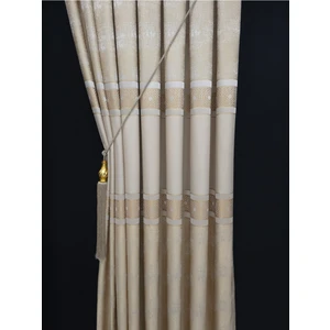 Art Perde Fon Perde Vizon Renkli Tek Kanat Kalın Polyester 100 x 280 cm Desenli