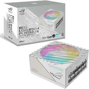 ROG LOKI SFX-L 850W PLATINUM MODÜLER ATX 3.0 UYUMLU 120MM PWM ARGB FAN PCIe 5.0 BEYAZ 10 YIL GARANTI