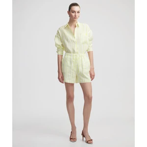 Çizgili Şort  IS1250013139009