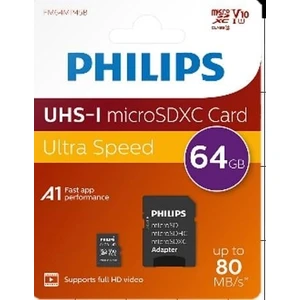 FM64MP45B/00 64GB CLASS10 Uhs-I U1 Tf Adaptörlü Micro Sdxc Hafıza Kartı