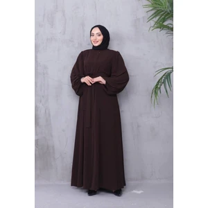 Balon Kol  Medine Ipeği Yazlık Ferace