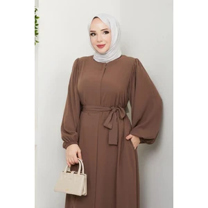 Balon Kol  Medine Ipeği Yazlık Ferace