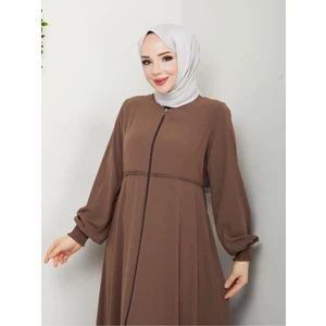 Gündelik Hac ve Umrelik Mevlana Ortası Işlemeli Ferace