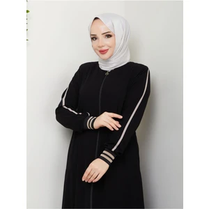 Gündelik Hac ve Umrelik Ribanalı Şeritli Ferace