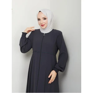 Gündelik Hac ve Umrelik Mevlana Ortası Işlemeli Ferace