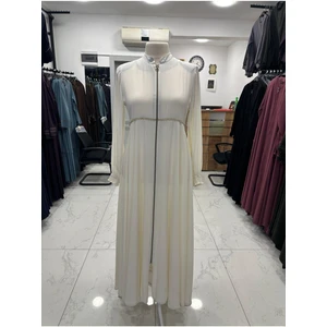 Gündelik Hac ve Umrelik Mevlana Ortası Işlemeli Ferace