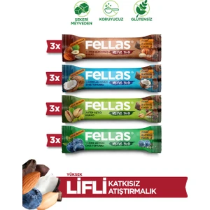 Meyveli Bar Karma Kutu 40 gr x 12 Adet (4 Çeşit)