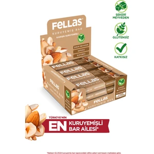 Karışık Kuruyemişli Kuruyemiş Bar 30 gr x 12 Adet