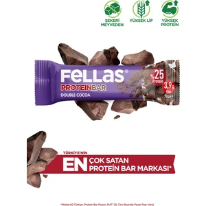 Duble Kakaolu Protein Bar 32 g x 12 Adet