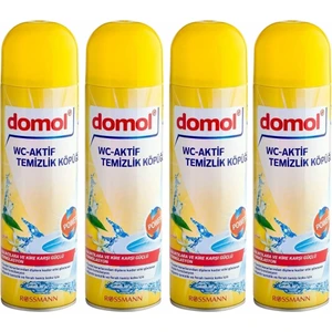 Tuvalet Temizleme Köpüğü Limon 500 ml X4 Adet