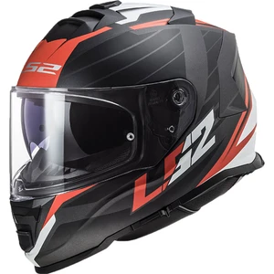 Ls2 Storm 2 Nerve Mat Siyah-Kırmızı Kask