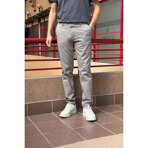 Erkek, Keten dokuma, Pamuklu kumaş, Regular fit, Mevsimlik Pantolon 294