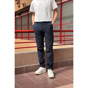 Erkek, Keten dokuma, Pamuklu kumaş, Regular fit, Mevsimlik Pantolon 294