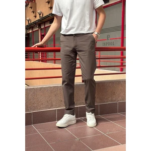 Erkek, Keten dokuma, Pamuklu kumaş, Regular fit, Mevsimlik Pantolon 294