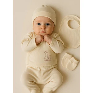 Organik New Basic 5'li Zıbın Set Natural