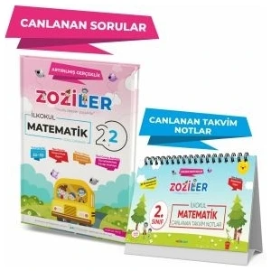 2.Sınıf Matematik Soru Bankası ve Canlanan Takvim Notlar