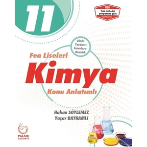 Palme Yayıncılık 11. Sınıf Fen Liseleri Kimya Konu Anlatımlı