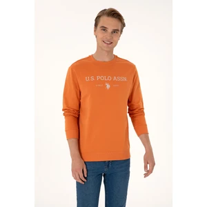 U.s. Polo Assn. Erkek Bakır Sweatshirt 50313743-VR182