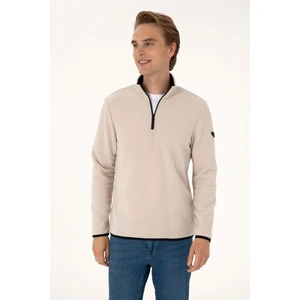 U.s. Polo Assn. Erkek Taş Sweatshirt 50313777-VR049