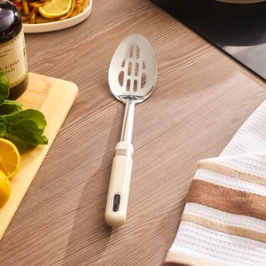 Mastermaid Oluklu Servis Kaşığı Krem 32.2 cm