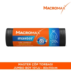 Master Çöp Torbası Jumbo Boy-10 Adet