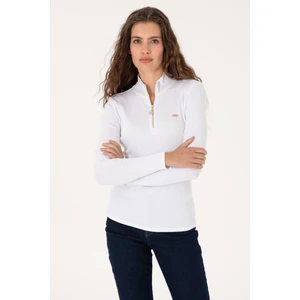 U.s. Polo Assn. Kadın Beyaz Sweatshirt 50313564-VR013