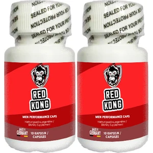 Red Kong 2 Adet: Erkeğin Performansına Çok Özel Formüllü 10 Lu Destekleme