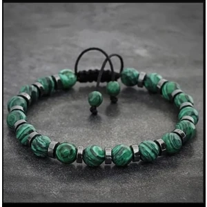 Alnis Atelier Malakit Doğal Taş Bileklik