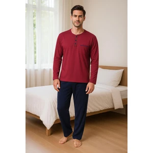 Pierre Cardin Erkek Uzun Kollu Penye  Pijama