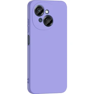 Tecno Spark Go 1 2025 Kılıf Lansman Içi Kadife Silikon Lila