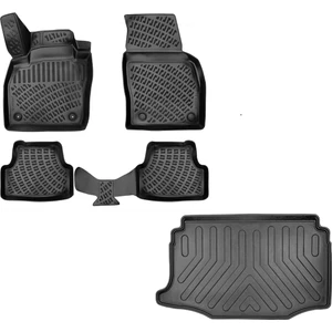 Seat Arona 2017 Sonrası Havuzlu Paspas + Alt Bagaj Havuzu Set